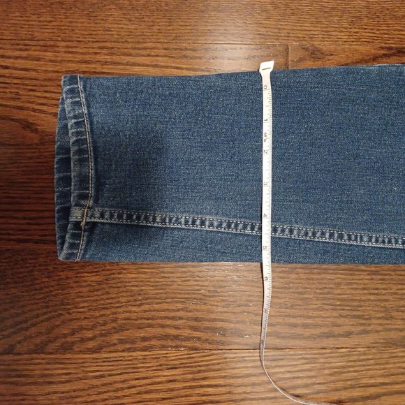 TOPMAN Men's Stretch Skinny Blue Denim with Button Fly Jeans Size 32/32 - Picture 4 of 5